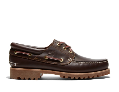 Side view of Timberland Authentics 3-Eye Classic Boat Shoe