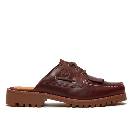 Womens mule side on