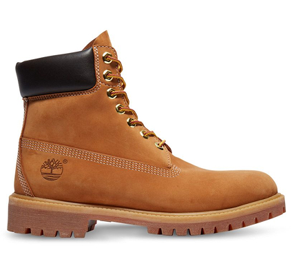 Side view of Timberland 6-inch Premium Waterproof Boot