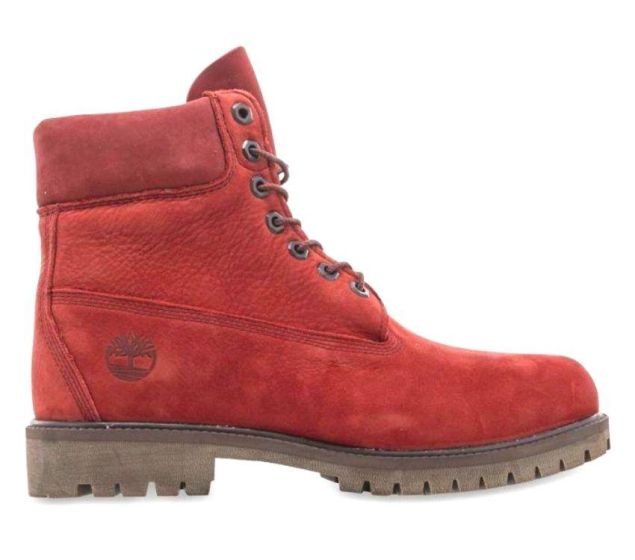 Buy > timberland red boots mens > in stock