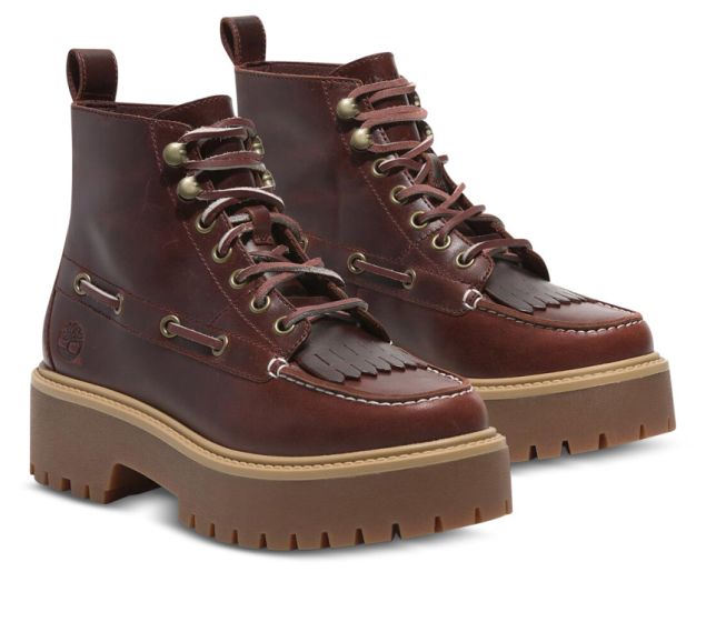 Shop Women's Stone Street Mid Lace-Up Boot Online | Timberland