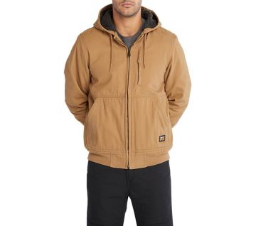 PRO Gritman Fleece-Lined Hooded Canvas Jacket
