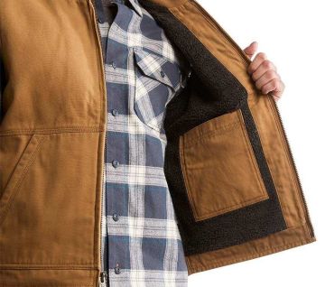 PRO Gritman Fleece-Lined Canvas Vest