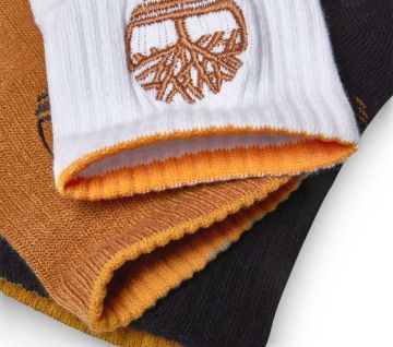 Newmarket Village Logo Shortie Crew Socks 3-Pack