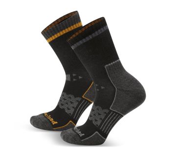 Unisex 2-Pack Hike CoolMax® Fabric Shortie Crew Sock