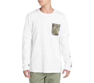 Camo Pocket Long Sleeve T-Shirt