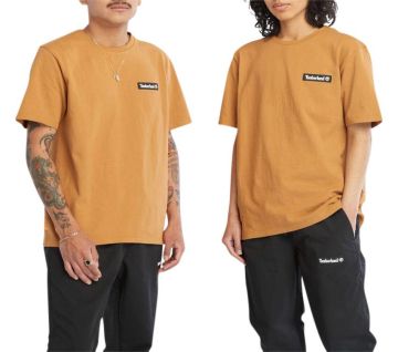 All Gender Heavy Weight Woven Badge T-Shirt