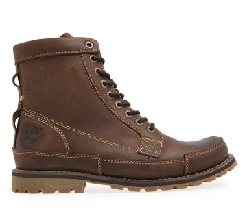 Mens Earthkeeper Original Leather 6-Inch Boot Red Brown Burnished 12