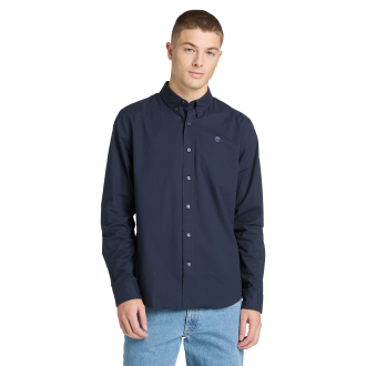 Men's Saco River Solid Poplin Shirt