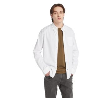 Gale River Tfo Solid Oxford Long Sleeve Shirt