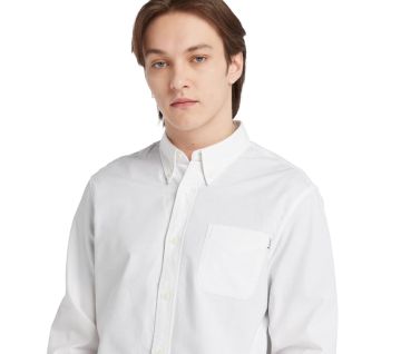 Gale River Tfo Solid Oxford Long Sleeve Shirt