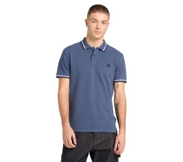 Men's Oyster River Tipped Short-Sleeve Polo