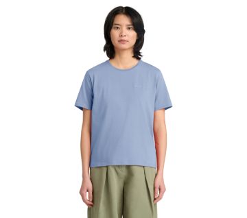 Women's Embroidered Logo Short-Sleeve T-Shirt