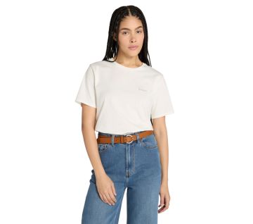 Women's Embroidered Logo Short-Sleeve T-Shirt