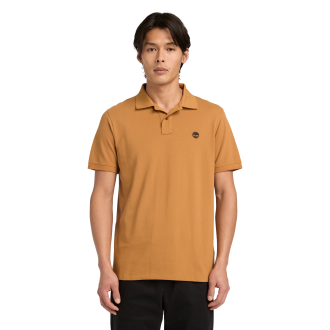 Men's Branded Collar Short-Sleeve Polo