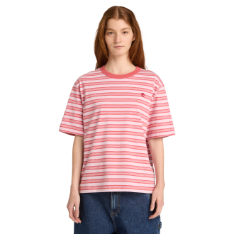 Women's Striped Short-Sleeve T-Shirt