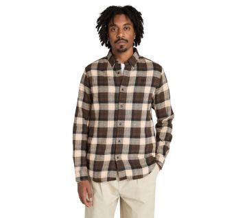 Men's Midweight Flannel Checkered Shirt