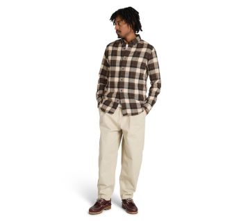 Men's Midweight Flannel Checkered Shirt