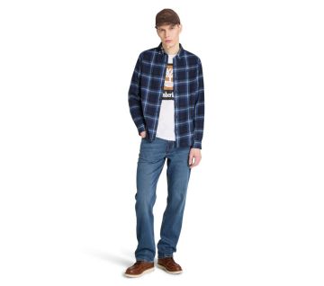 Men's Midweight Flannel Checkered Shirt
