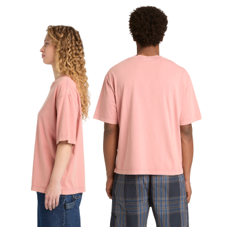 All Gender Sunwashed Embroidered Logo T-Shirt