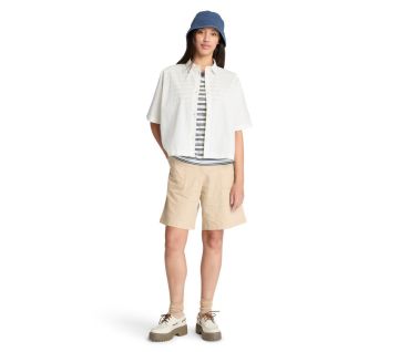 Women's Linen Bermuda