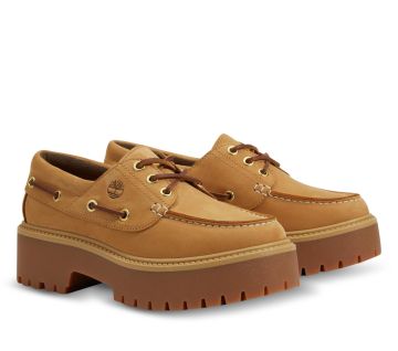Women's Stone Street Platform Boat Shoe