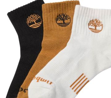 Newmarket Village 3-Pack Half Cushion Quarter Sock