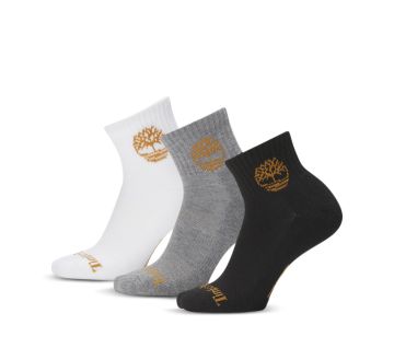 Newmarket Village 3-Pack Half Cushion Quarter Sock
