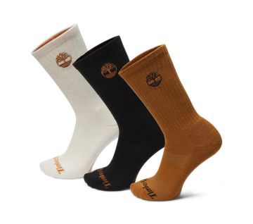 Newmarket Village 3-Pack Logo Crew Sock