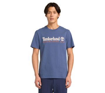 Men's Established 1973 Embroidery Logo T-Shirt