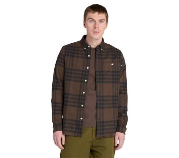 Men's Midweight Flannel Check Shirt