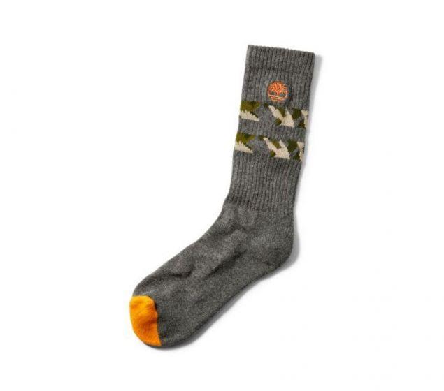 Men's Camo Strip Crew Socks
